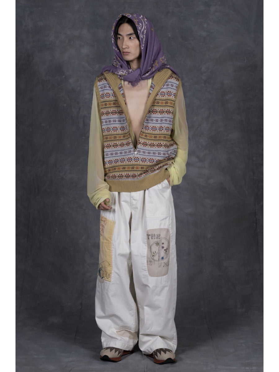 Kapital Mura Twill Fatigue Baggy Pants (Rush Week Remake)