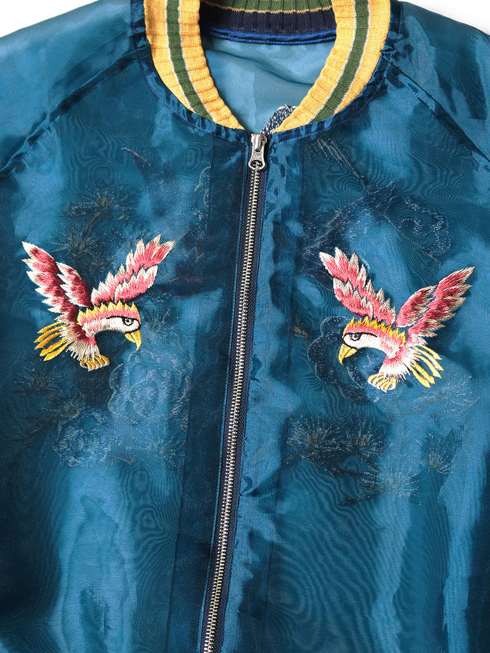 Kapital Sheer Pearl Mosquito Guard Souvenir Jacket (Eagle)
