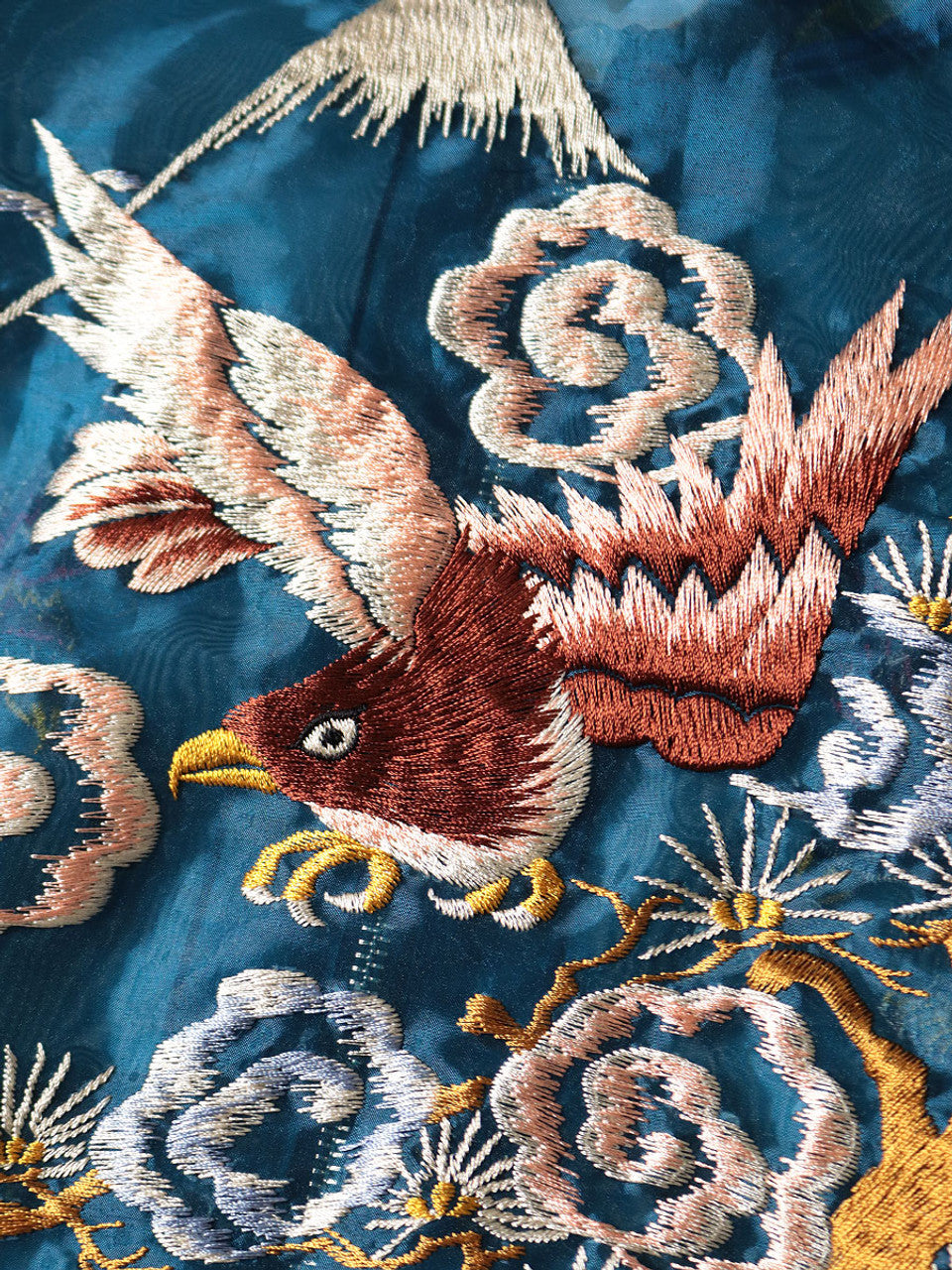 Kapital Sheer Pearl Mosquito Guard Souvenir Jacket (Eagle)