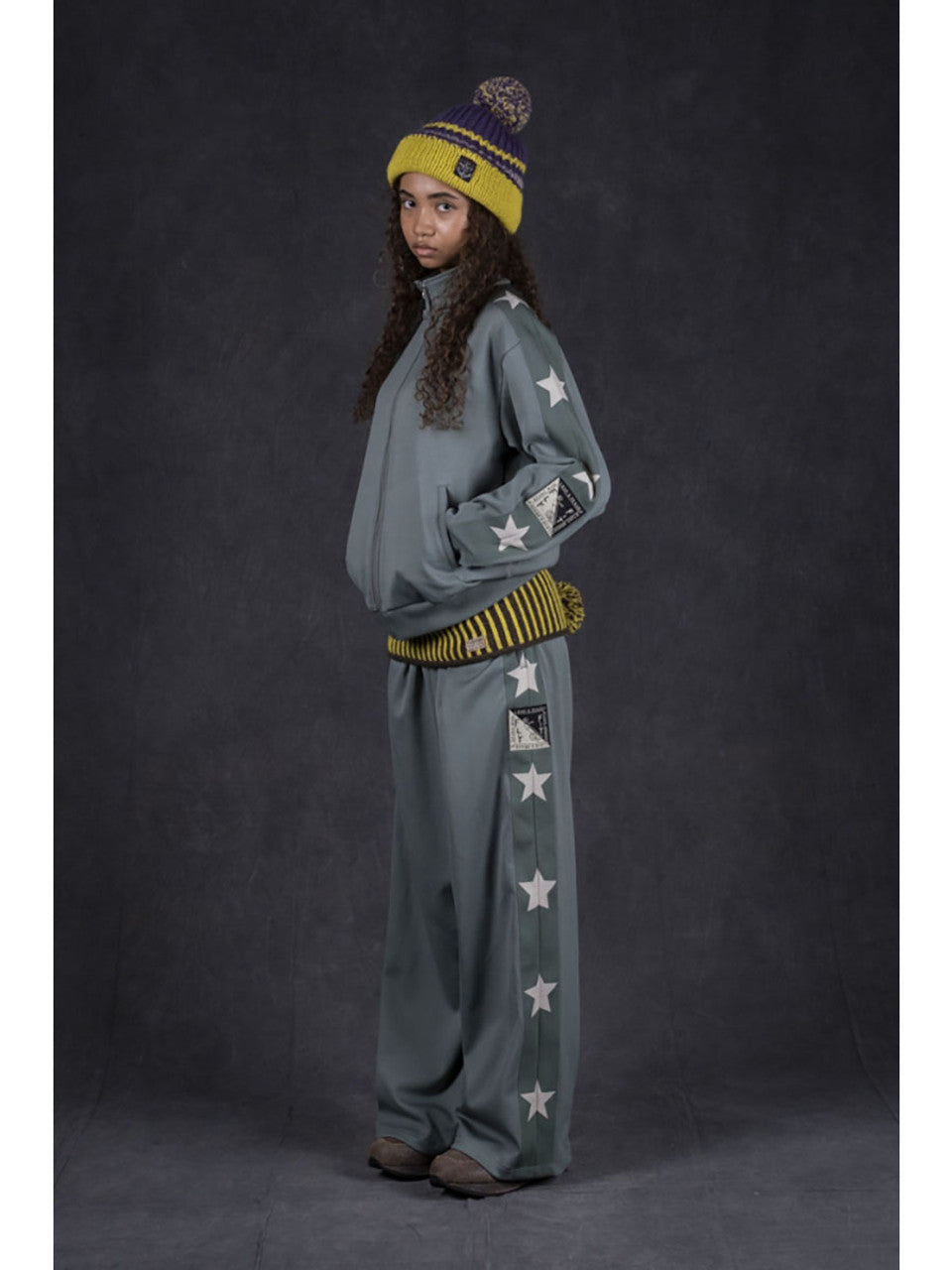 Kapital Smooth Jersey Stuntman Baggy Track Pants