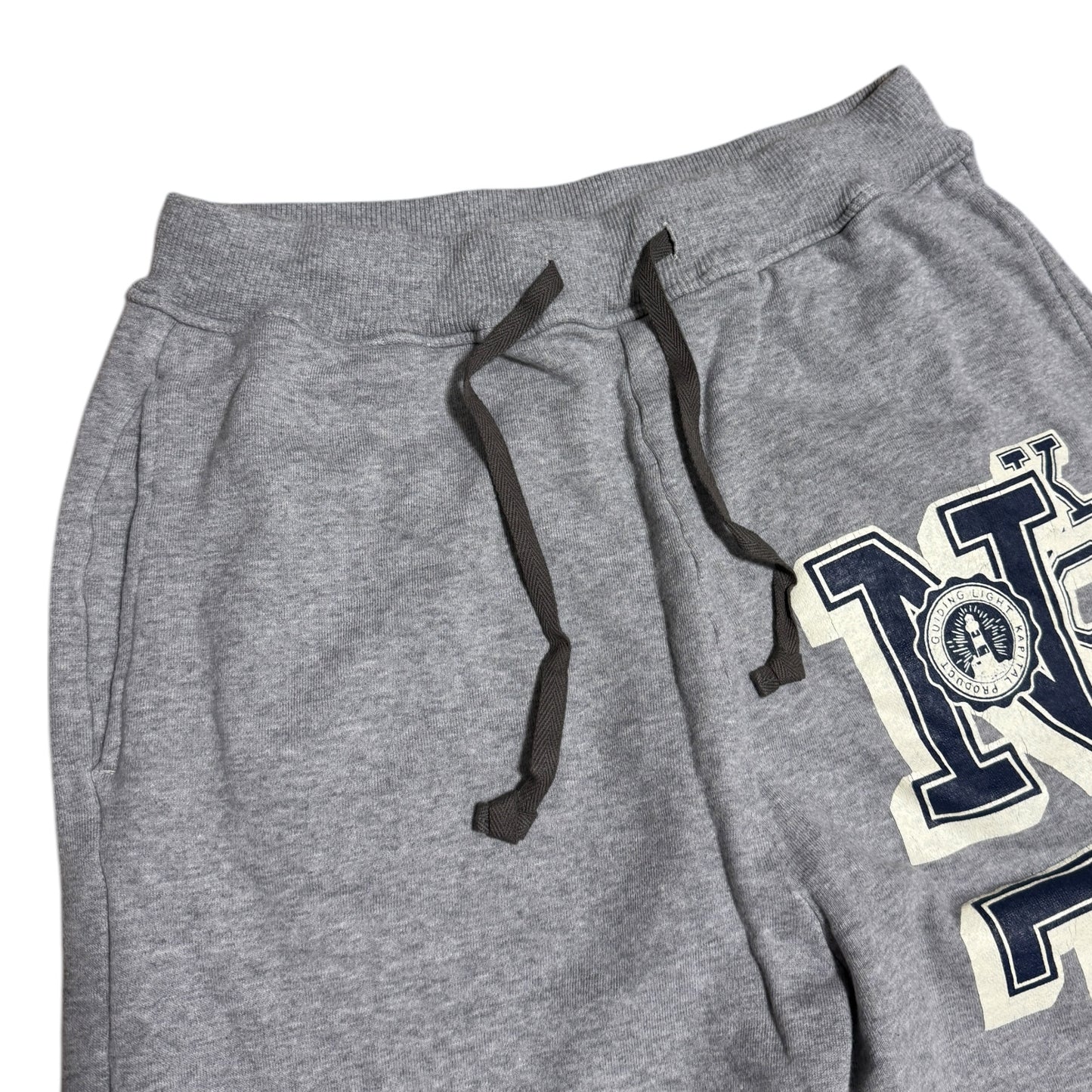 Kapital Wide Leg Fleece Sweatpants (N.TRY Print)