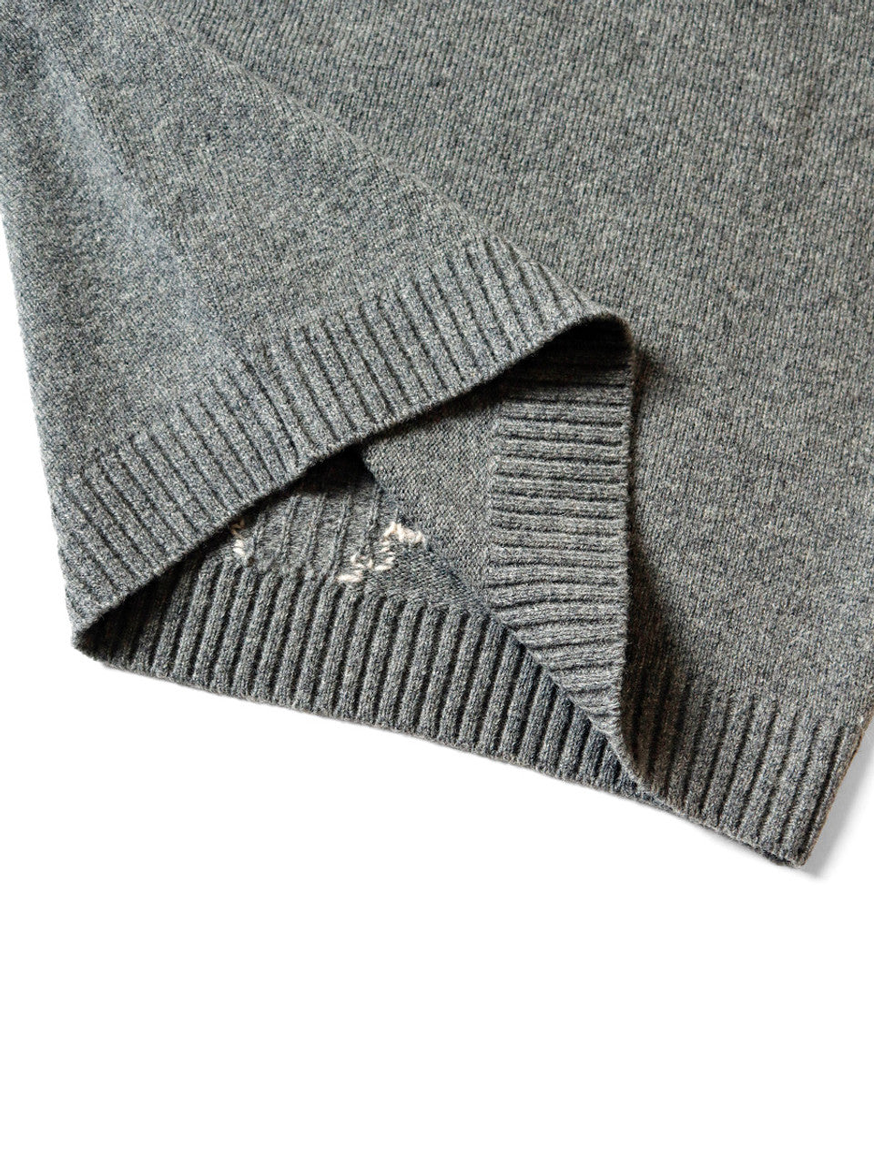 Kapital 5G Wool Bone Sweater Vest