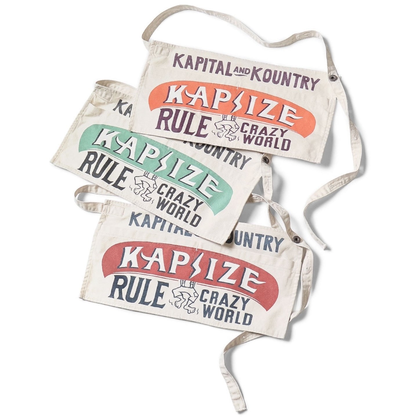 Kapital Canvas Short Apron (Kapsize Rule)