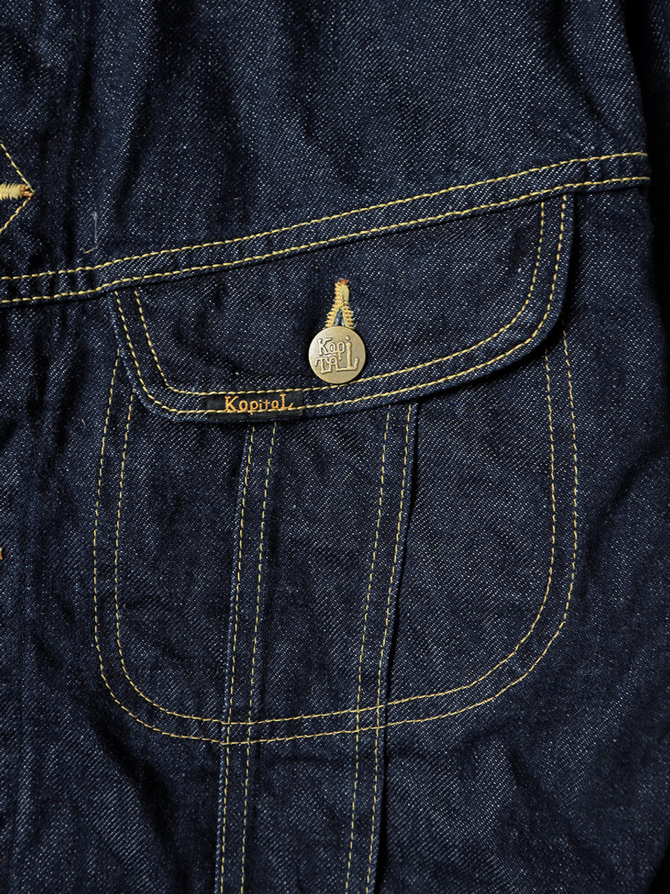 Kapital 11.5oz Denim Mexican Tuxedo Westerner Jacket