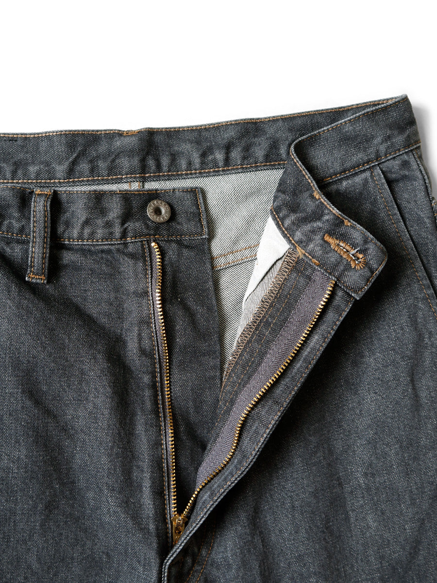 Kapital 14oz Black Denim Port Baggy Pants