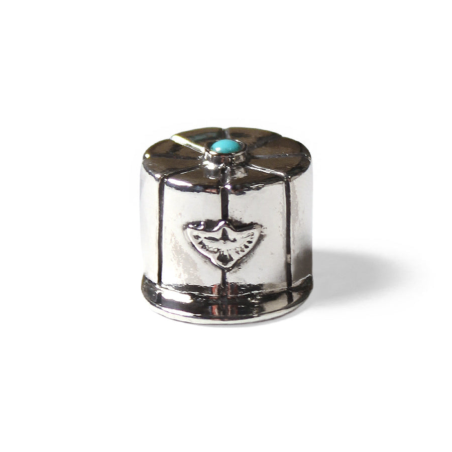 Kapital Brass x Silver Lip Balm Cap (Cap Shape)