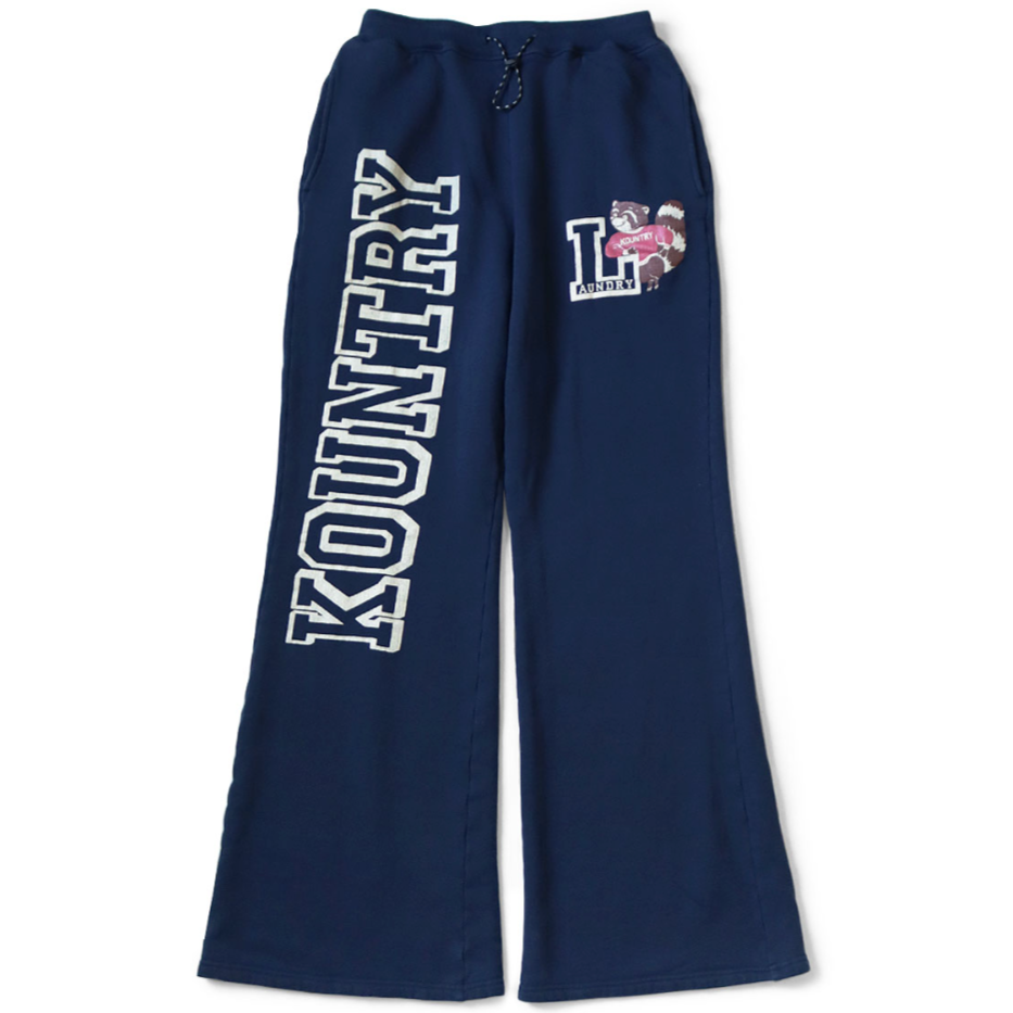Kapital Fleece Flared Sweatpants (Kountry Print) | COJP Gallery
