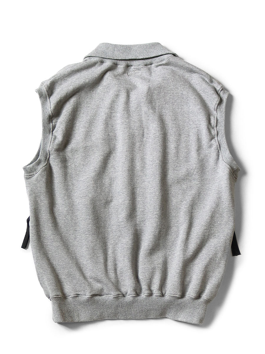 Kapital Fleece Half Zip Vest (KO_U Print)