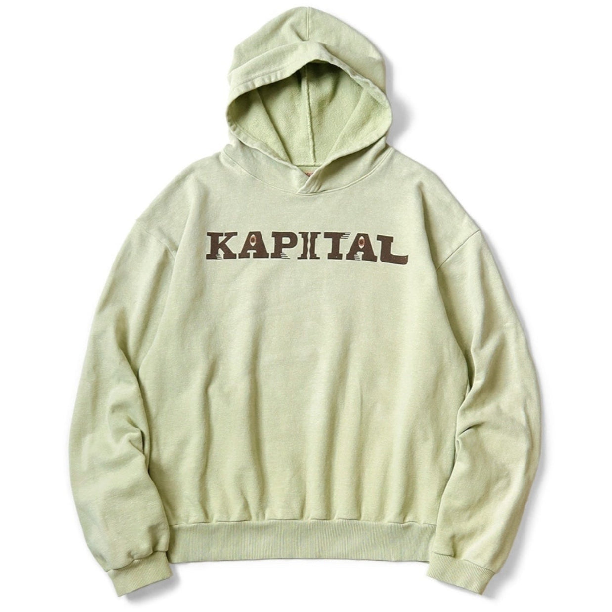 Kapital Fleece Hooded Sweatshirt (Speakeasy Kapital Print)