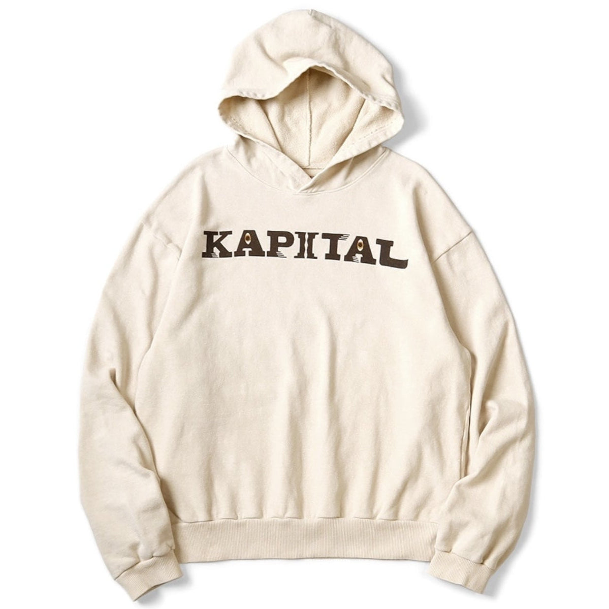 Kapital Fleece Hooded Sweatshirt (Speakeasy Kapital Print)