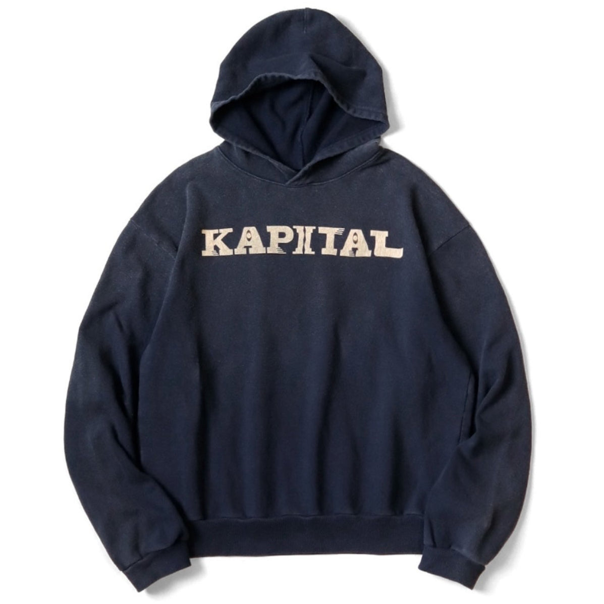 Kapital Fleece Hooded Sweatshirt (Speakeasy Kapital Print)
