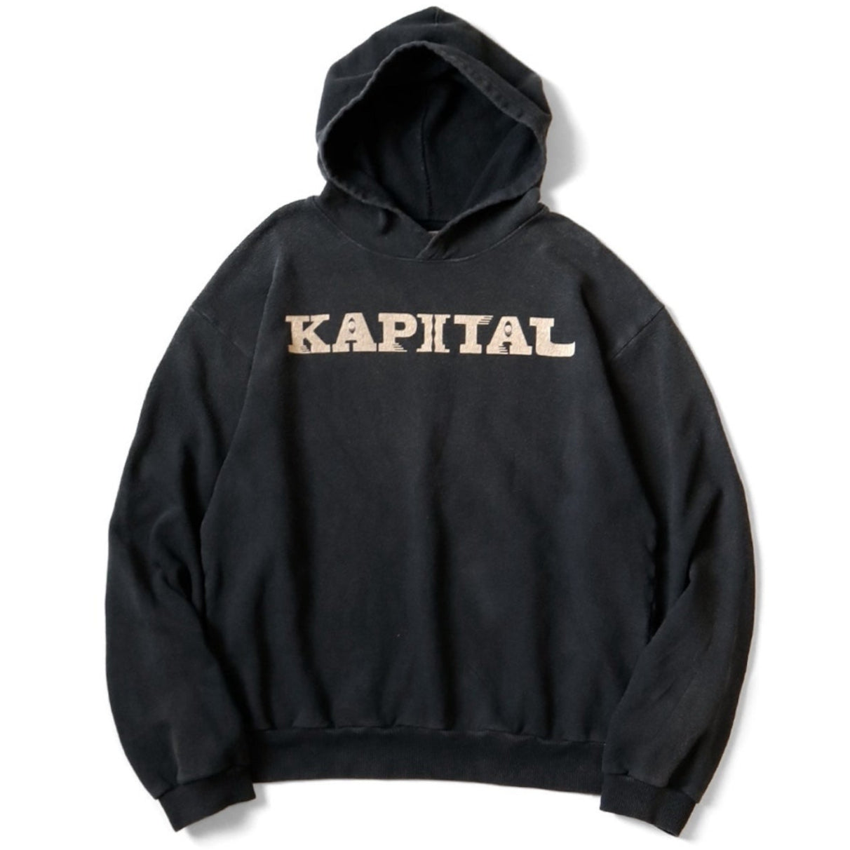 Kapital Fleece Hooded Sweatshirt (Speakeasy Kapital Print)