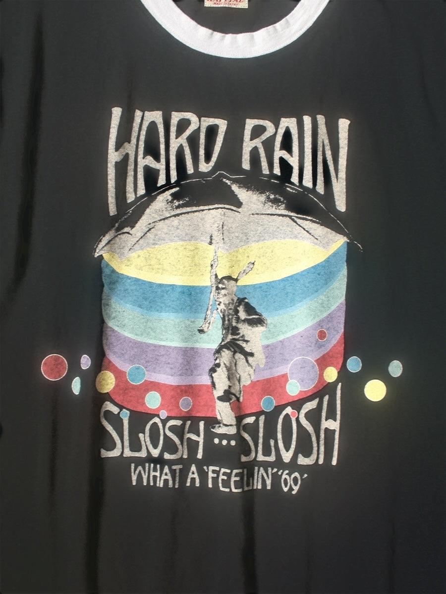 Kapital Tenjiku Ringer Tee (Hard Rain Sundance Print)