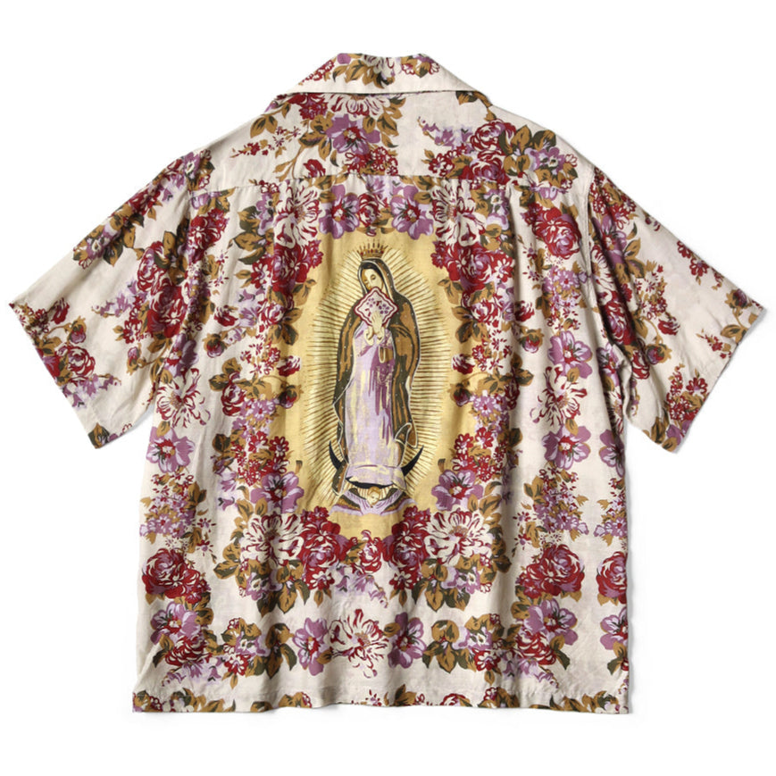 Kapital Silk Rayon Champetre Peckish Maria Button Shirt