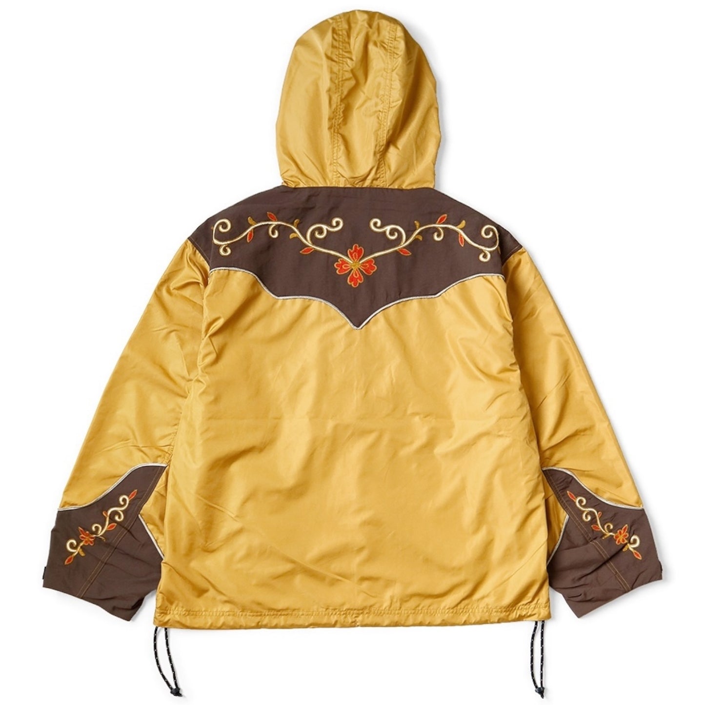 Kapital Poly Taffeta 2Tone Tennessee Cactus Flower Parka