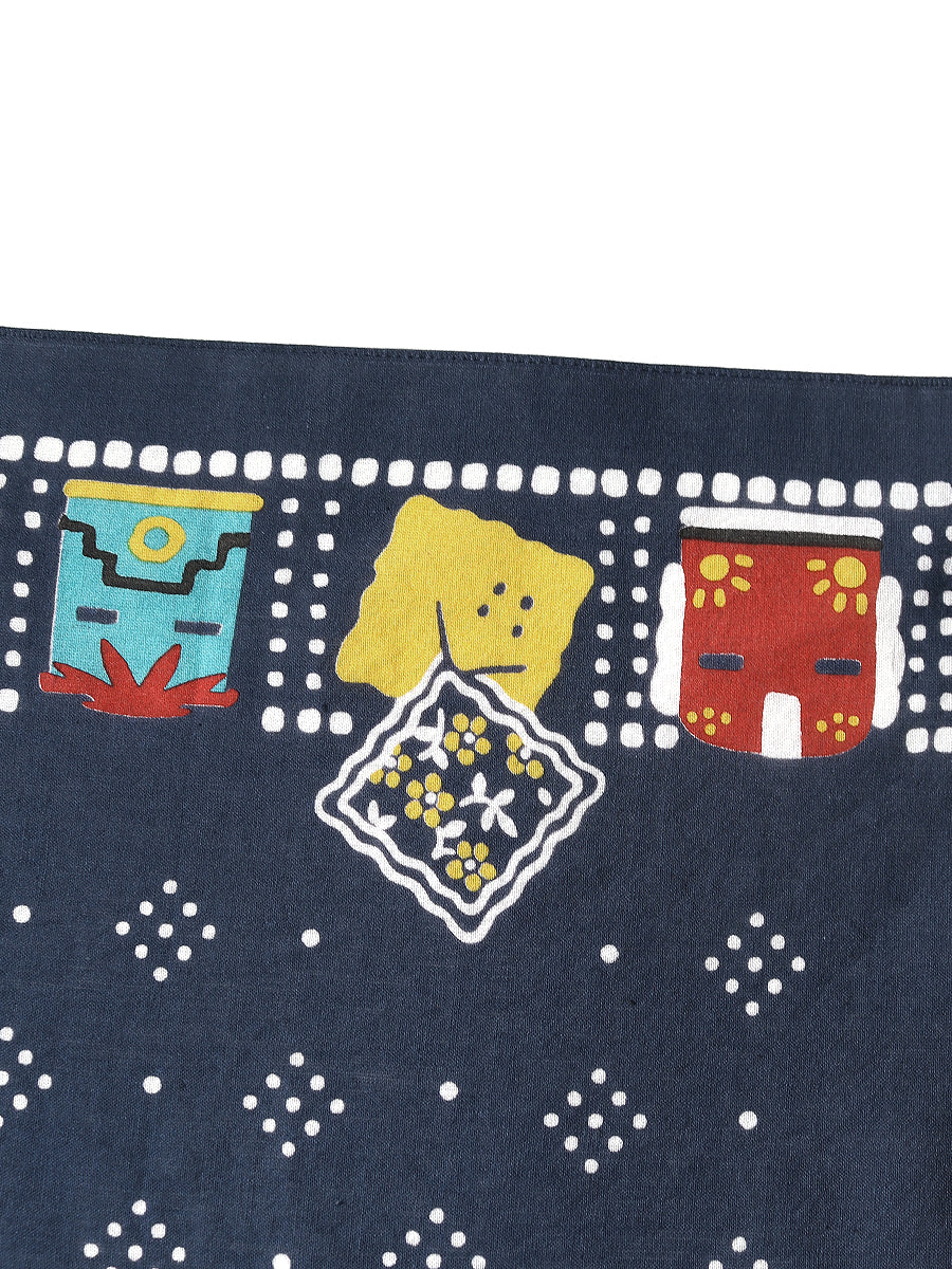 Kapital Fastcolor Selvedge Bandana (Kachina & Peckish Rainbowy)