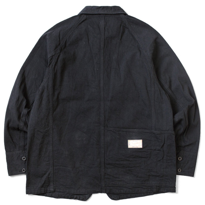 Kapital 10oz Black x Black Denim Cactus Coverall