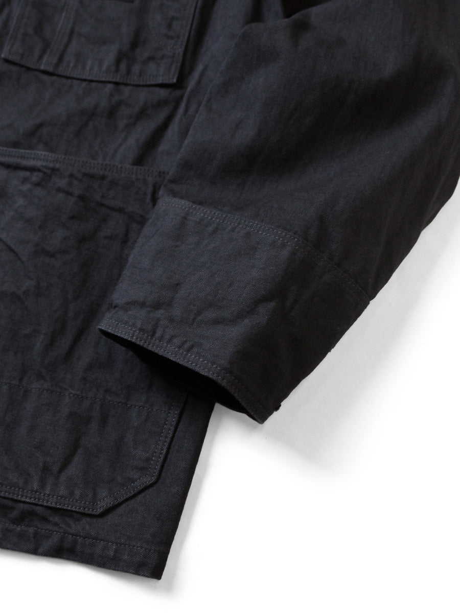 Kapital 10oz Black x Black Denim Cactus Coverall