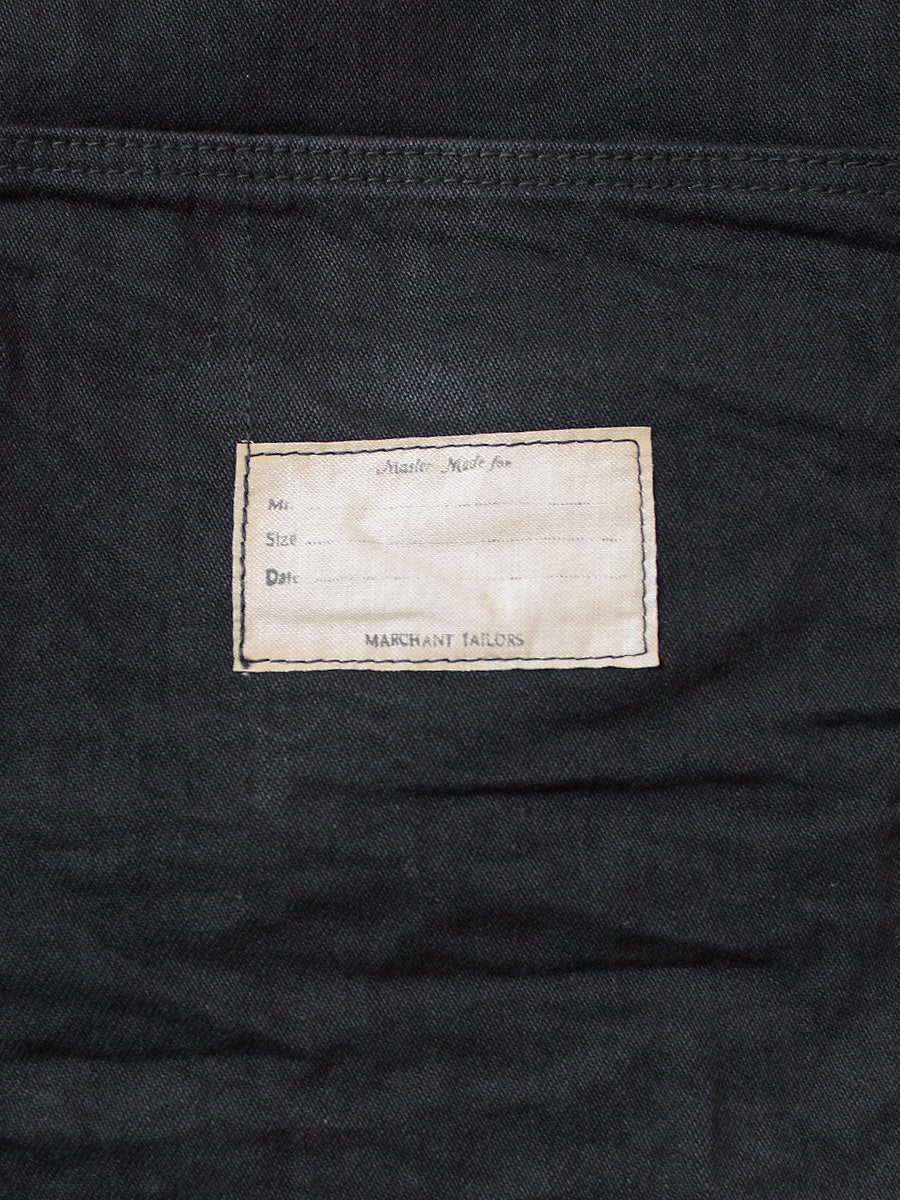 Kapital 10oz Black x Black Denim Cactus Coverall