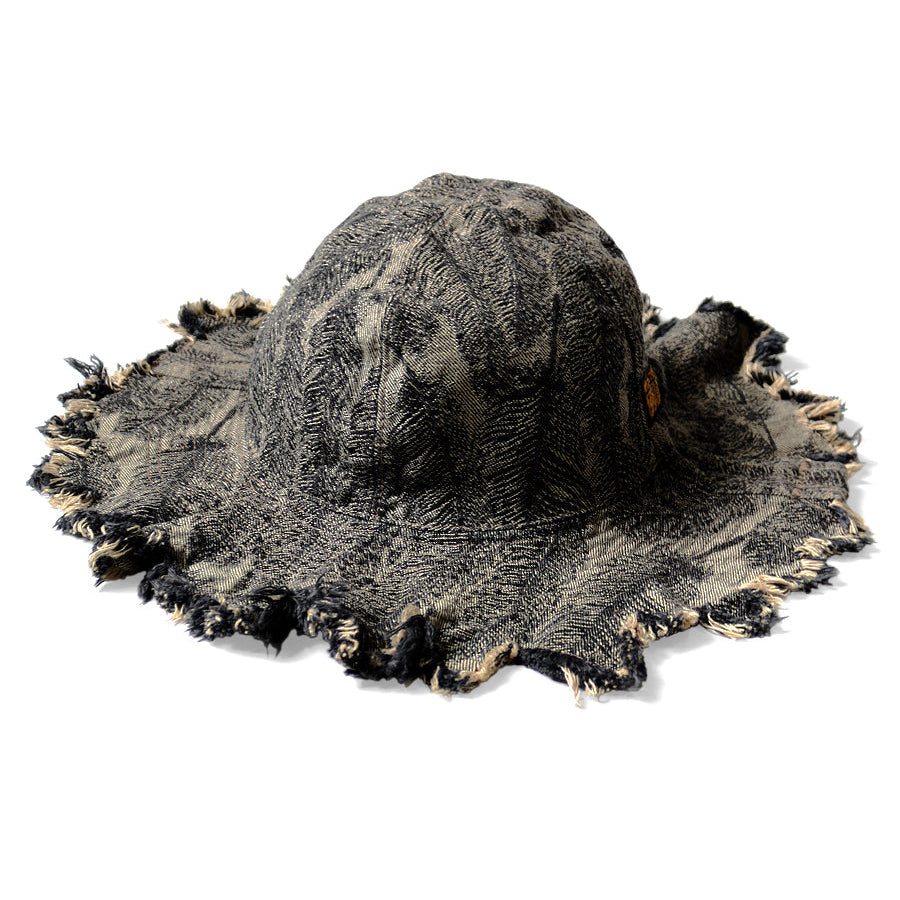 Kapital 12oz Magpie Denim Radio Tulip Hat