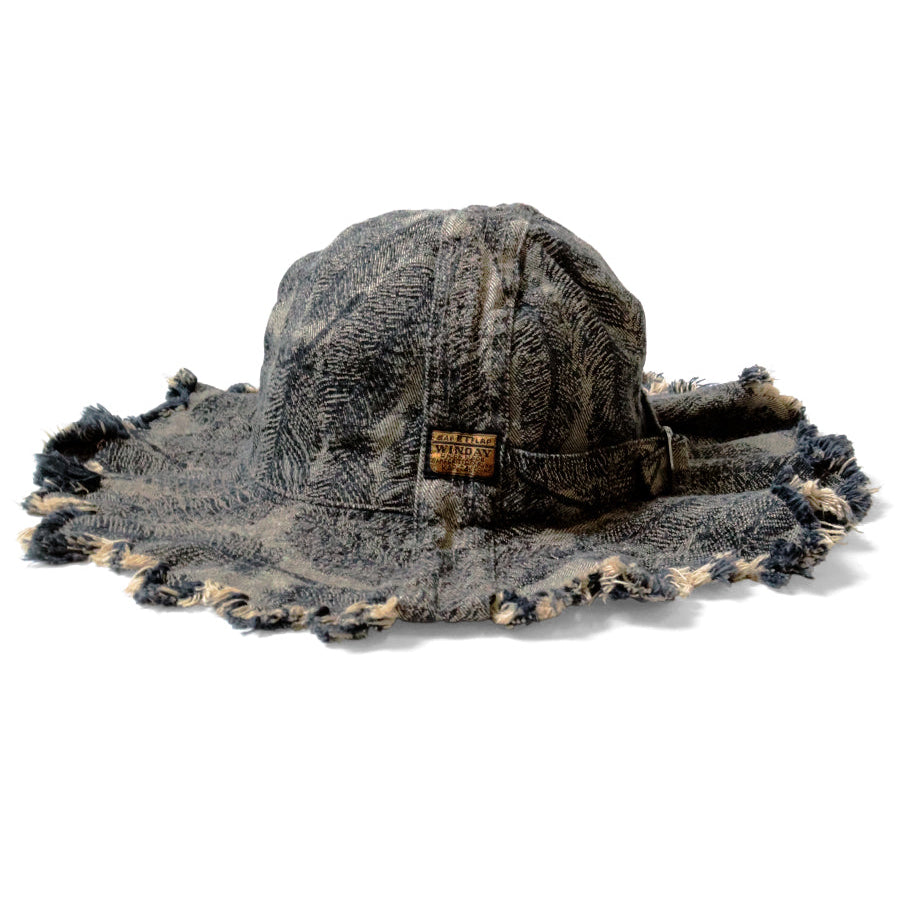 Kapital 12oz Magpie Denim Radio Tulip Hat