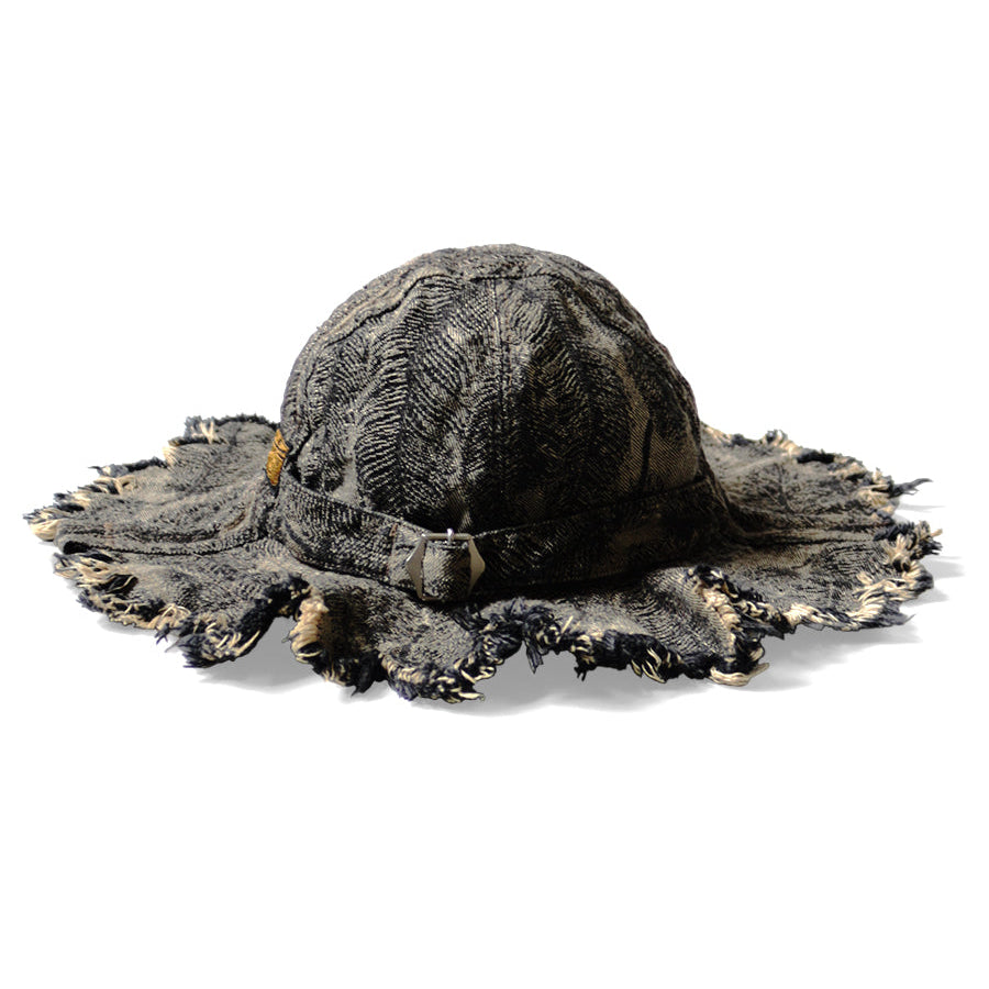 Kapital 12oz Magpie Denim Radio Tulip Hat