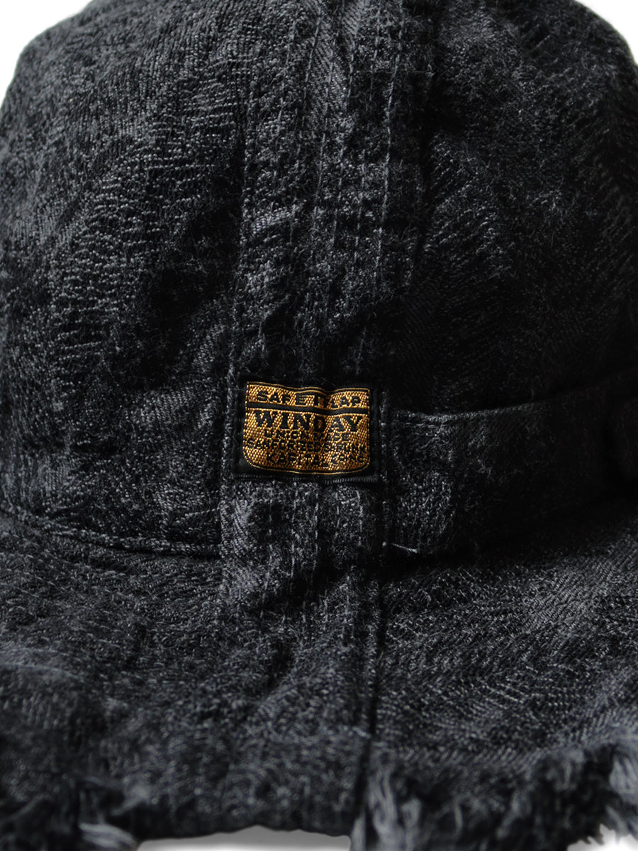 Kapital 12oz Magpie Denim Radio Tulip Hat
