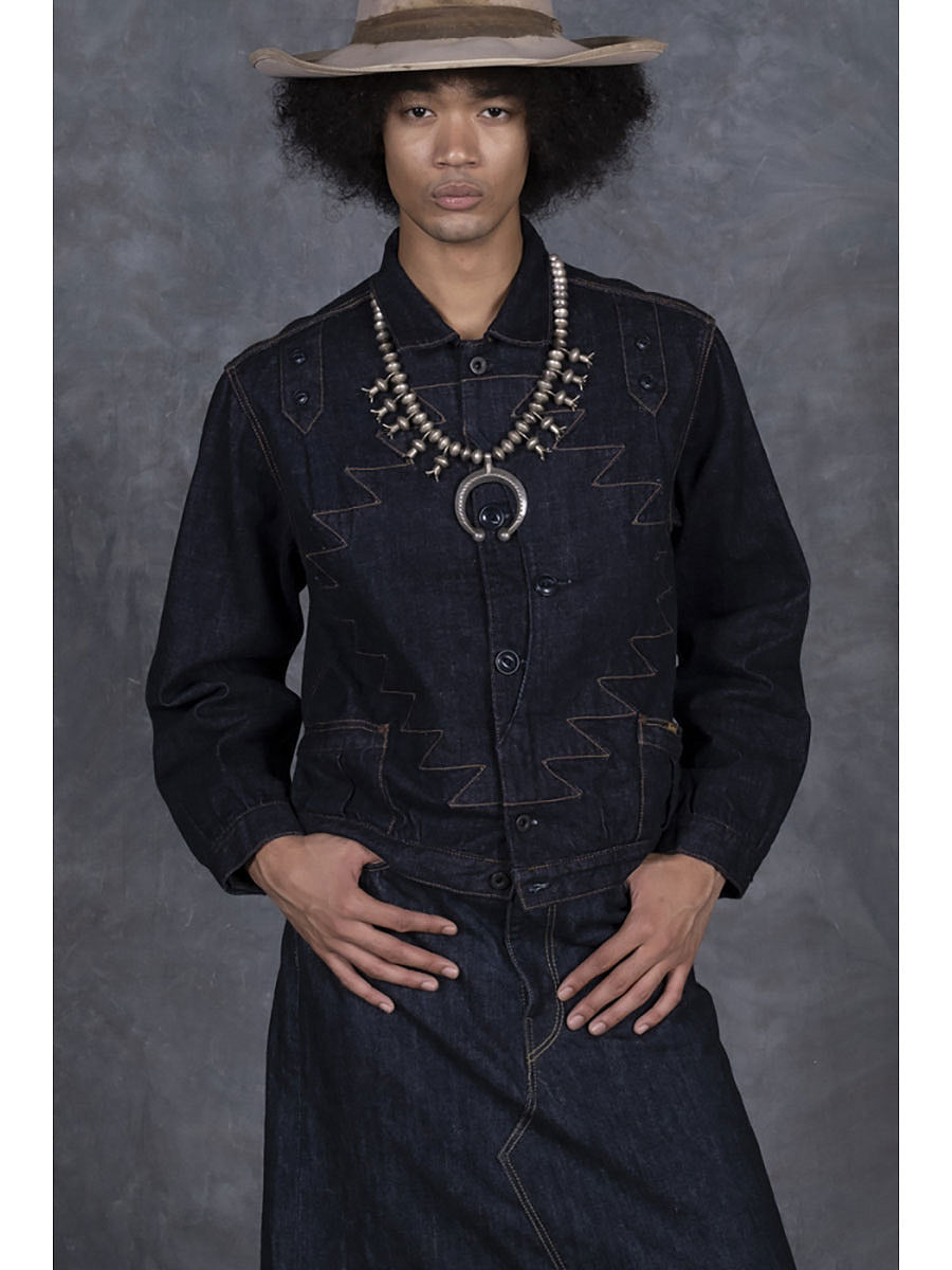 Kapital 12oz Denim Santo Domingo Thunderbird Jacket