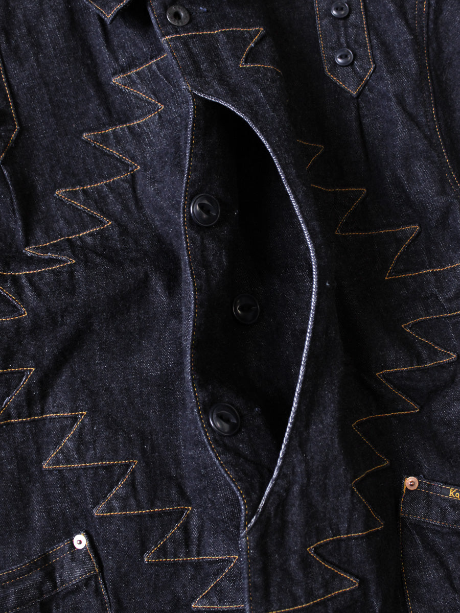 Kapital 12oz Denim Santo Domingo Thunderbird Jacket