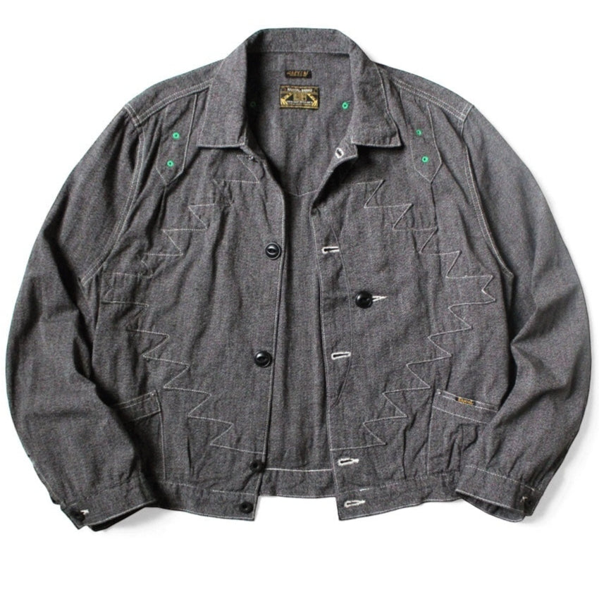 Kapital Heather Chambray Santo Domingo Thunderbird Jacket