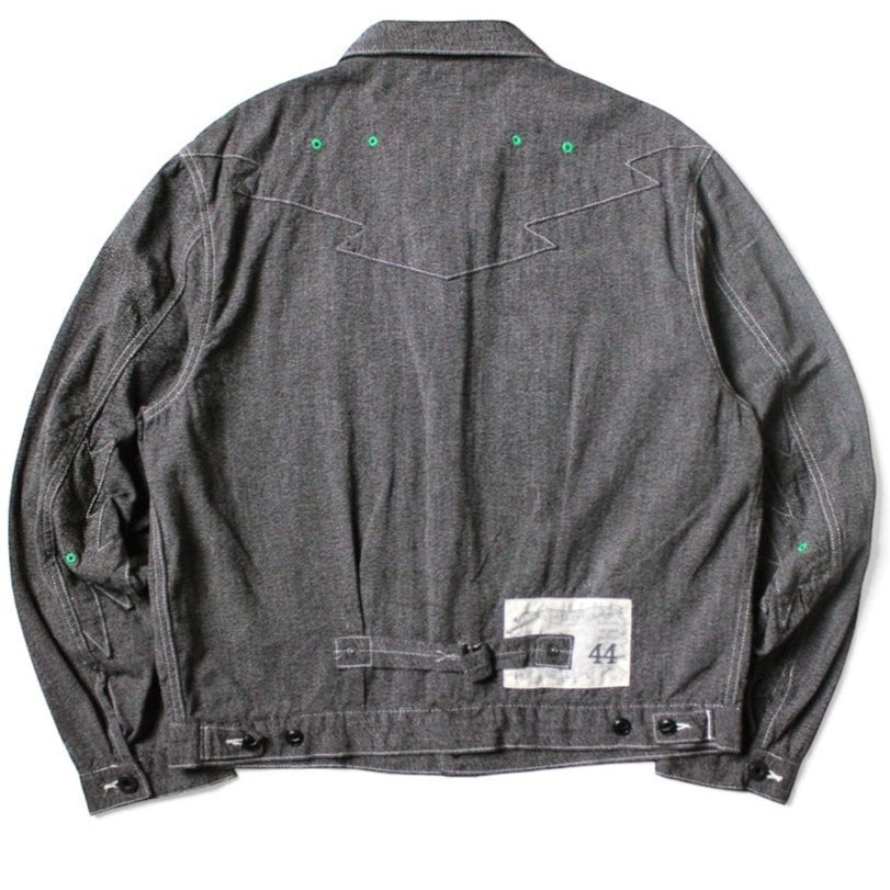 Kapital Heather Chambray Santo Domingo Thunderbird Jacket