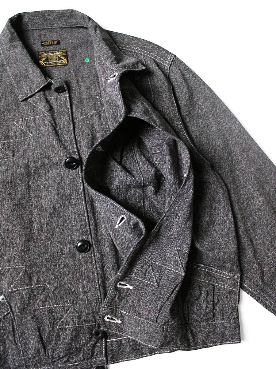 Kapital Heather Chambray Santo Domingo Thunderbird Jacket