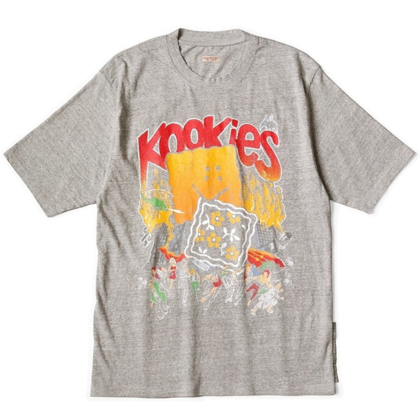 Kapital Top Tenjiku Crew Tee (Buster Peckish Bowy Print)