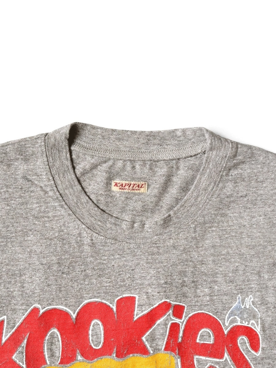 Kapital Top Tenjiku Crew Tee (Buster Peckish Bowy Print)