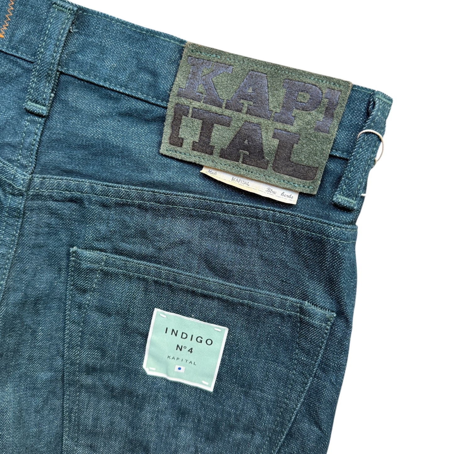 Kapital No. 4 Plant Dyed Denim 5P New Momon-low