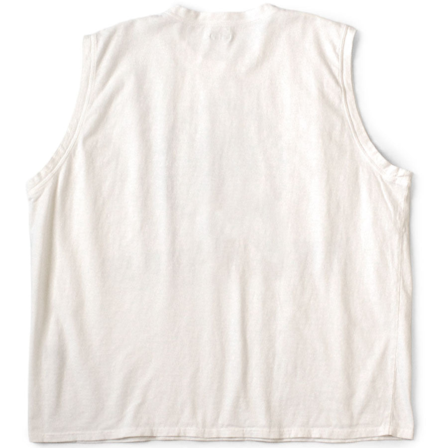 Kapital Jersey Sleeveless Big Tee (Piano & Sun Face Print)