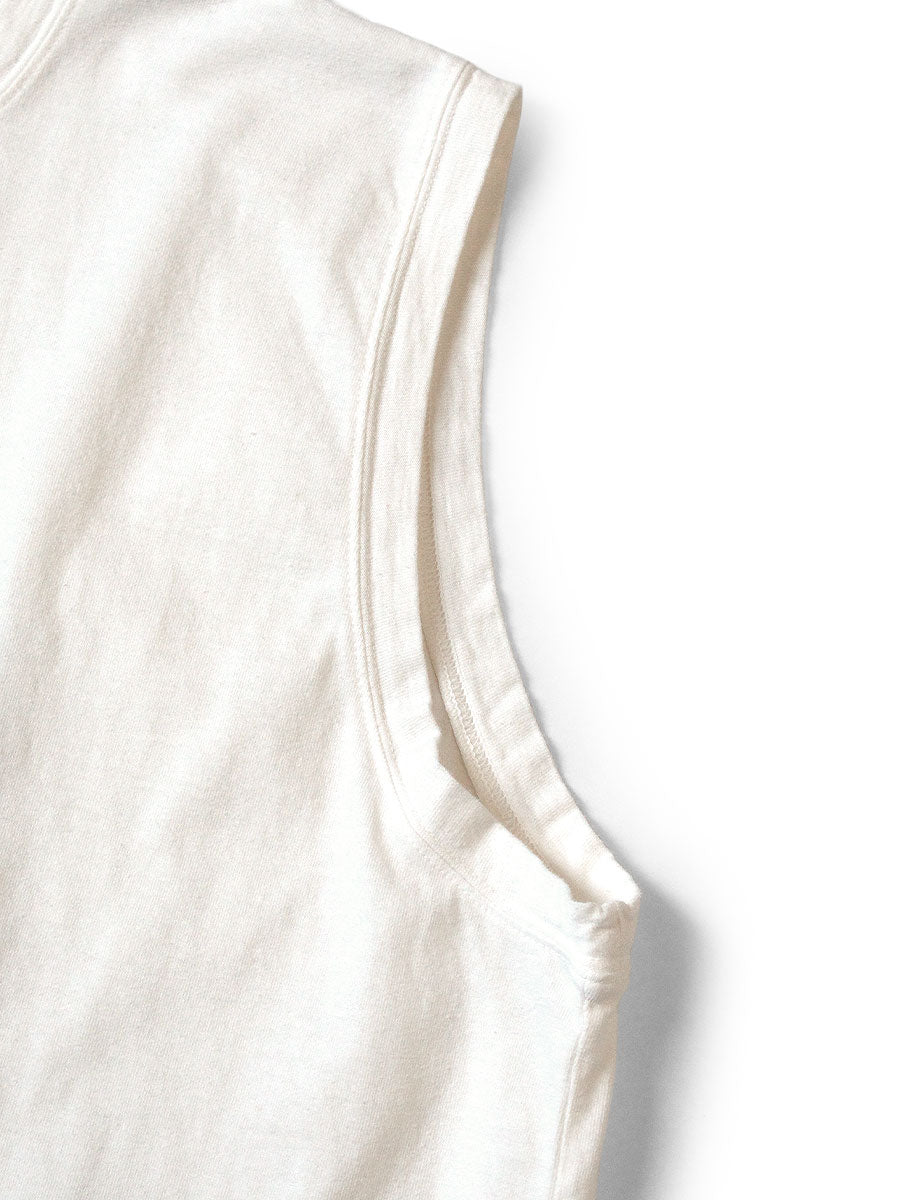 Kapital Jersey Sleeveless Big Tee (Piano & Sun Face Print)