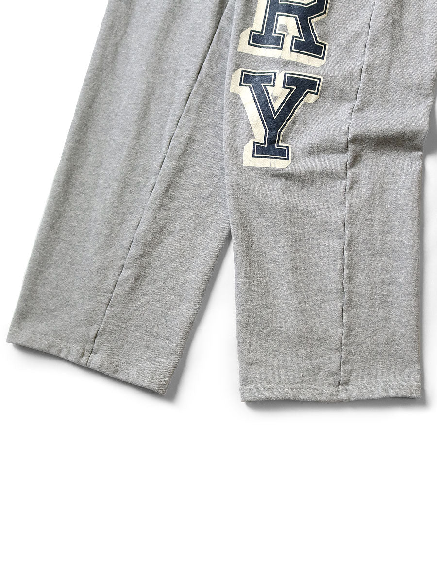 Kapital Wide Leg Fleece Sweatpants (N.TRY Print)