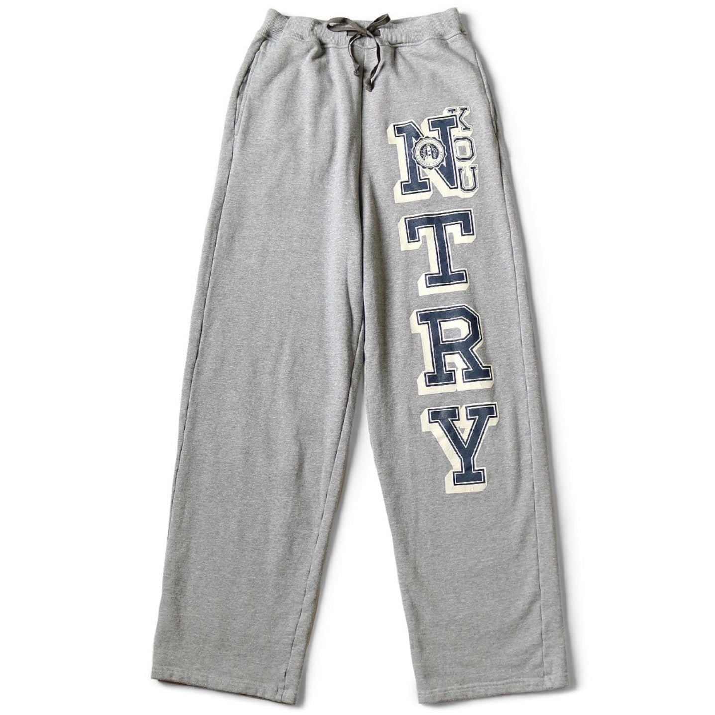 Kapital Wide Leg Fleece Sweatpants (N.TRY Print)