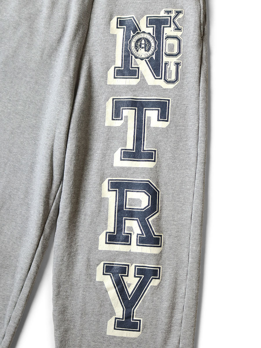 Kapital Wide Leg Fleece Sweatpants (N.TRY Print)