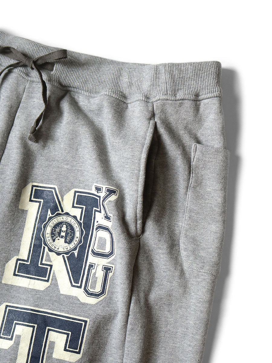 Kapital Wide Leg Fleece Sweatpants (N.TRY Print)
