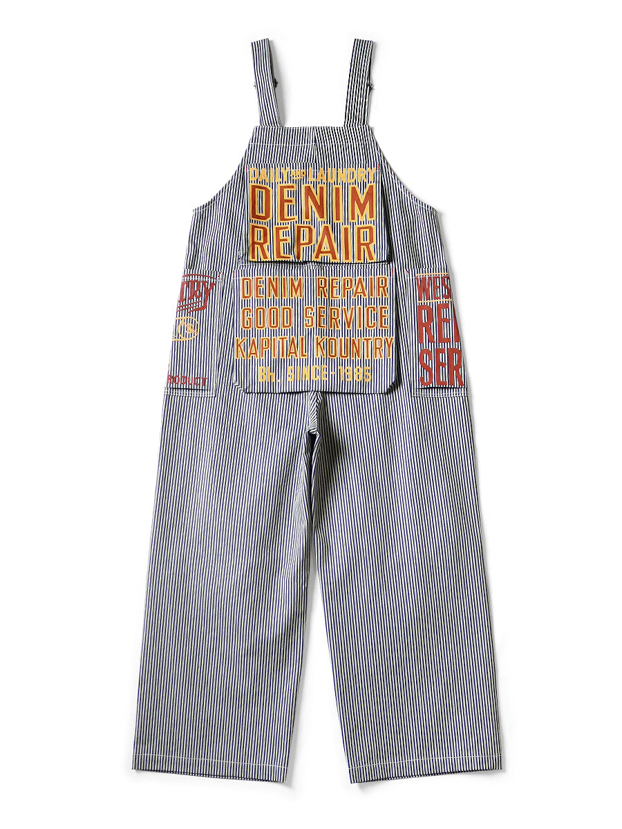 Kapital Liberty Hickory Ad Overalls