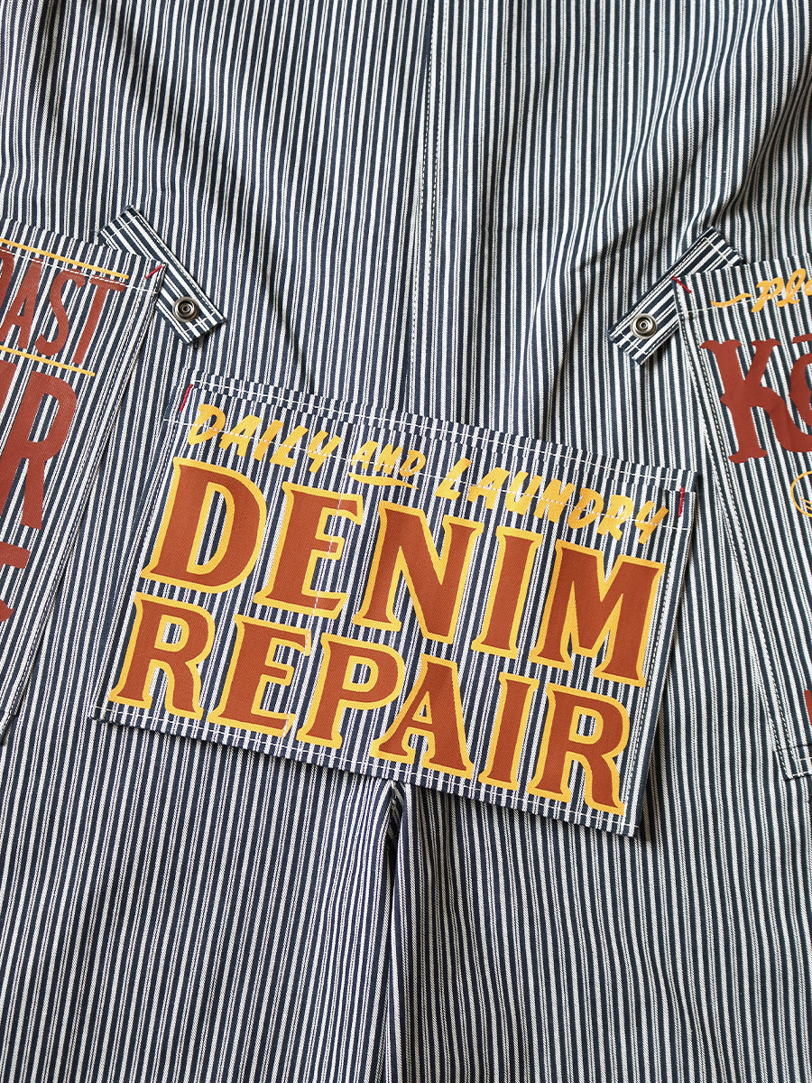 Kapital Liberty Hickory Ad Overalls