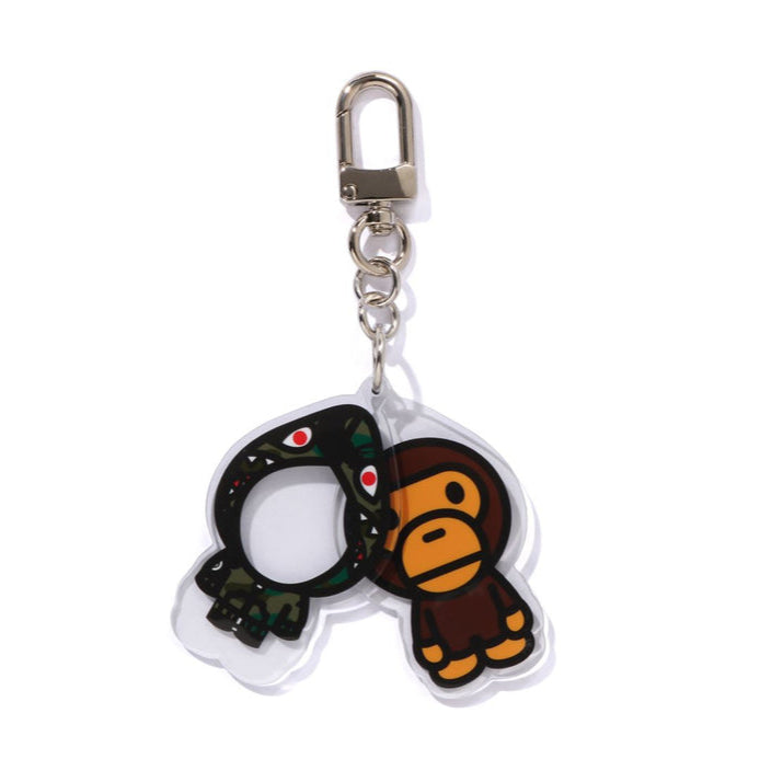 BAPE MILO SHARK ACRYLIC KEYCHAIN