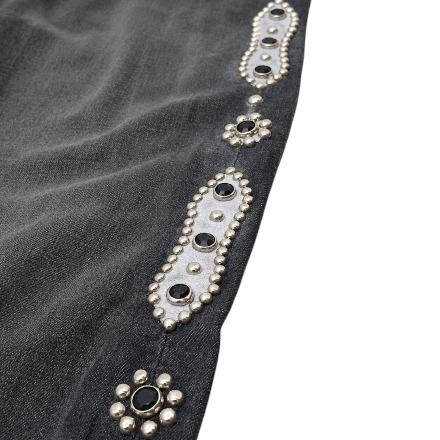 Kapital 14oz Black Denim 5-Pocket Monkey Cisco (Stud Remake) 2026