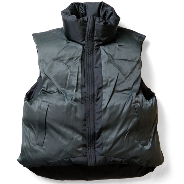 Kapital Ripstop Nylon Down Burger Keel Vest