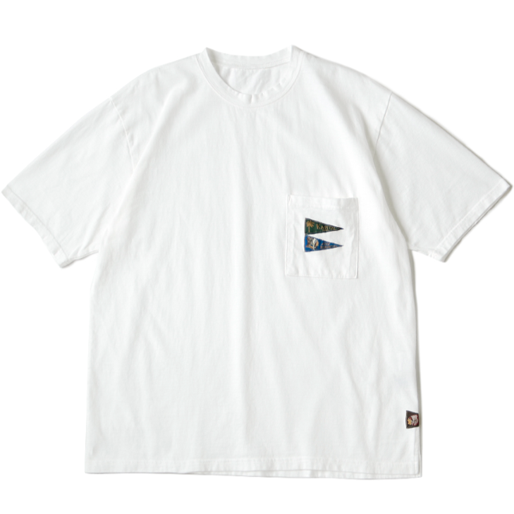 Kapital 3 Flags Jersey Pennant Tee
