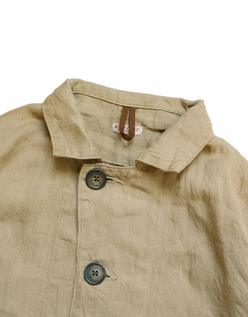 Kapital Linen Chino Cloth x Gabardine Ringoman Coverall