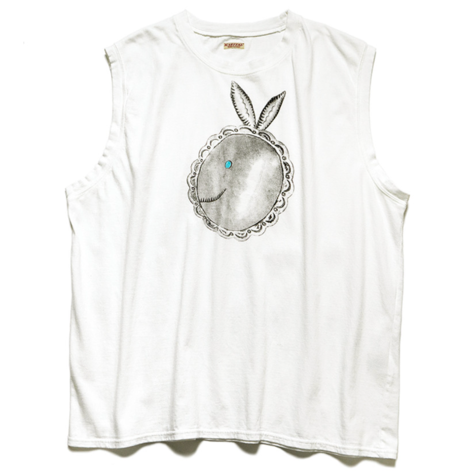Kapital T-Cloth Sleeveless T (Big Concho Coneybowy Pt)