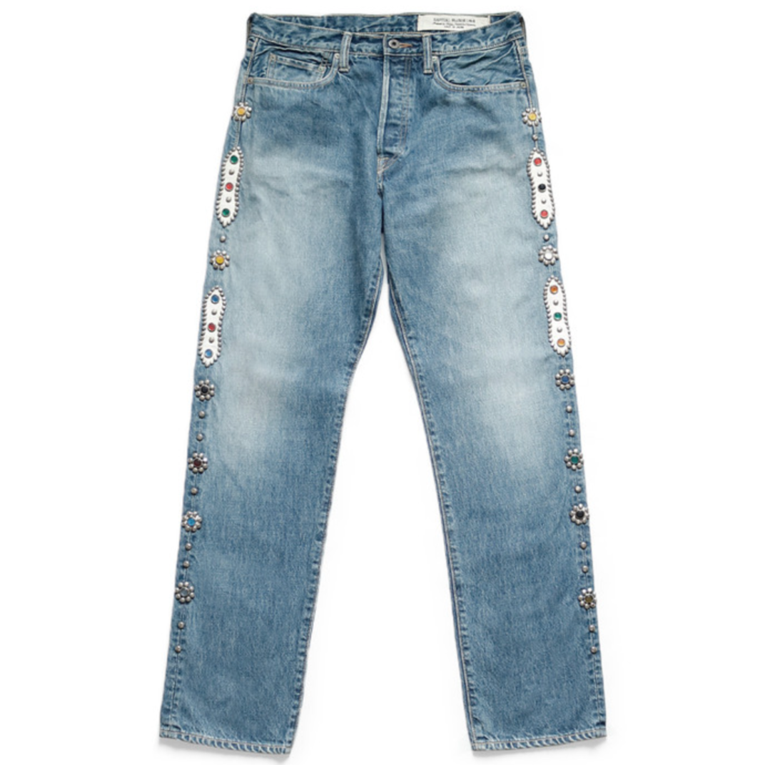 Kapital 14oz Denim 5P Monkey CISCO (Studs Remake)